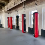 Sandsackbereich in der Kampfsport-Schule Essen